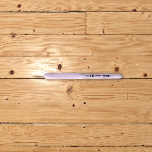 Rose Steel Crochet Hook-Size 16/.4mm